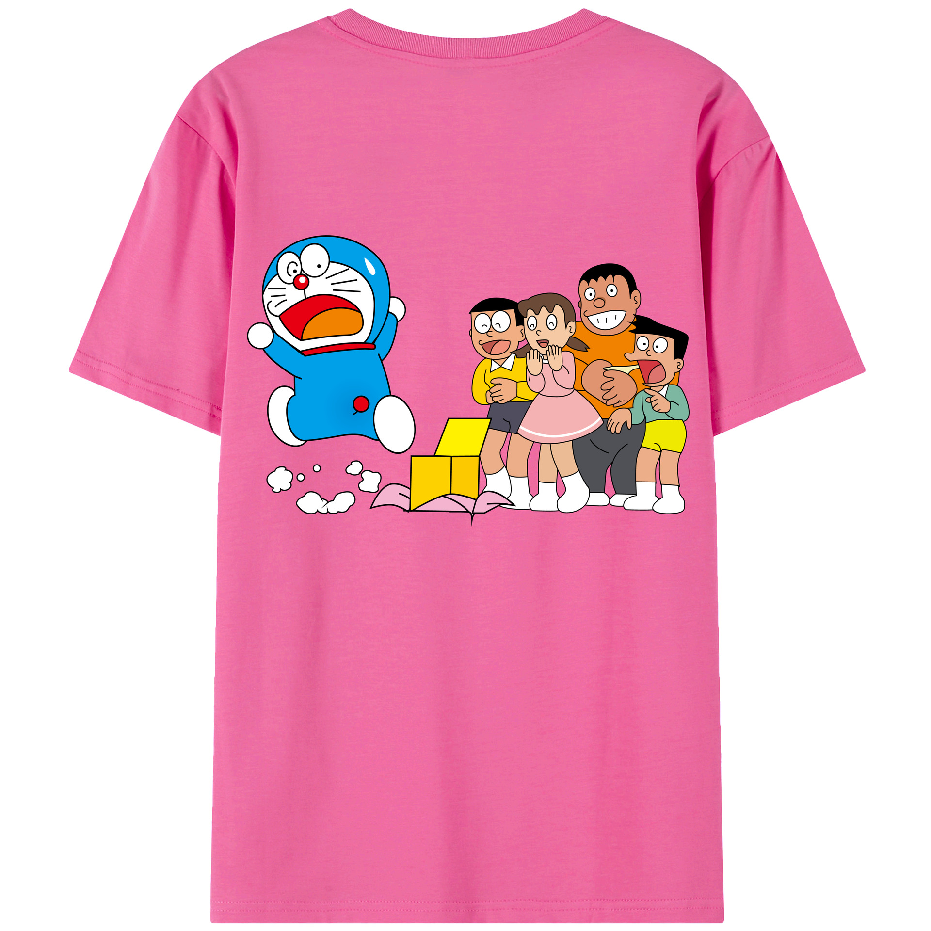 （画像用） ドラえもん 骨川 スネ夫 Doraemon Honekawa Suneo レディース半袖Tシャツ(バックプリント)